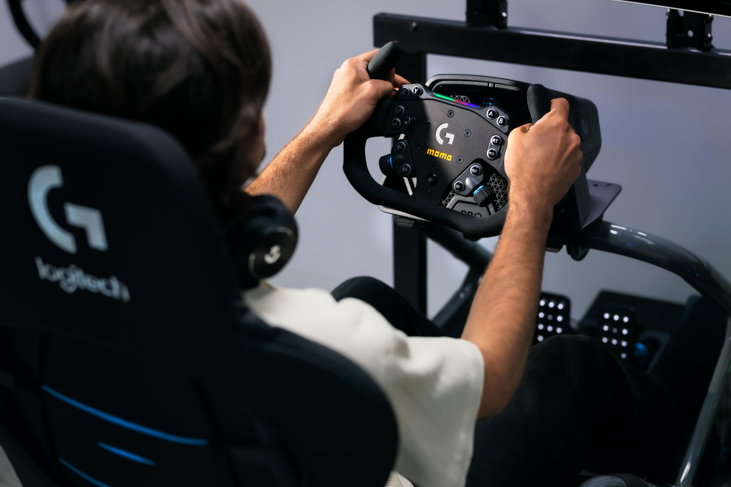 Amazon | MOMO x Logitech G SIM GT-RACER 290 ハンドル ロジクールG